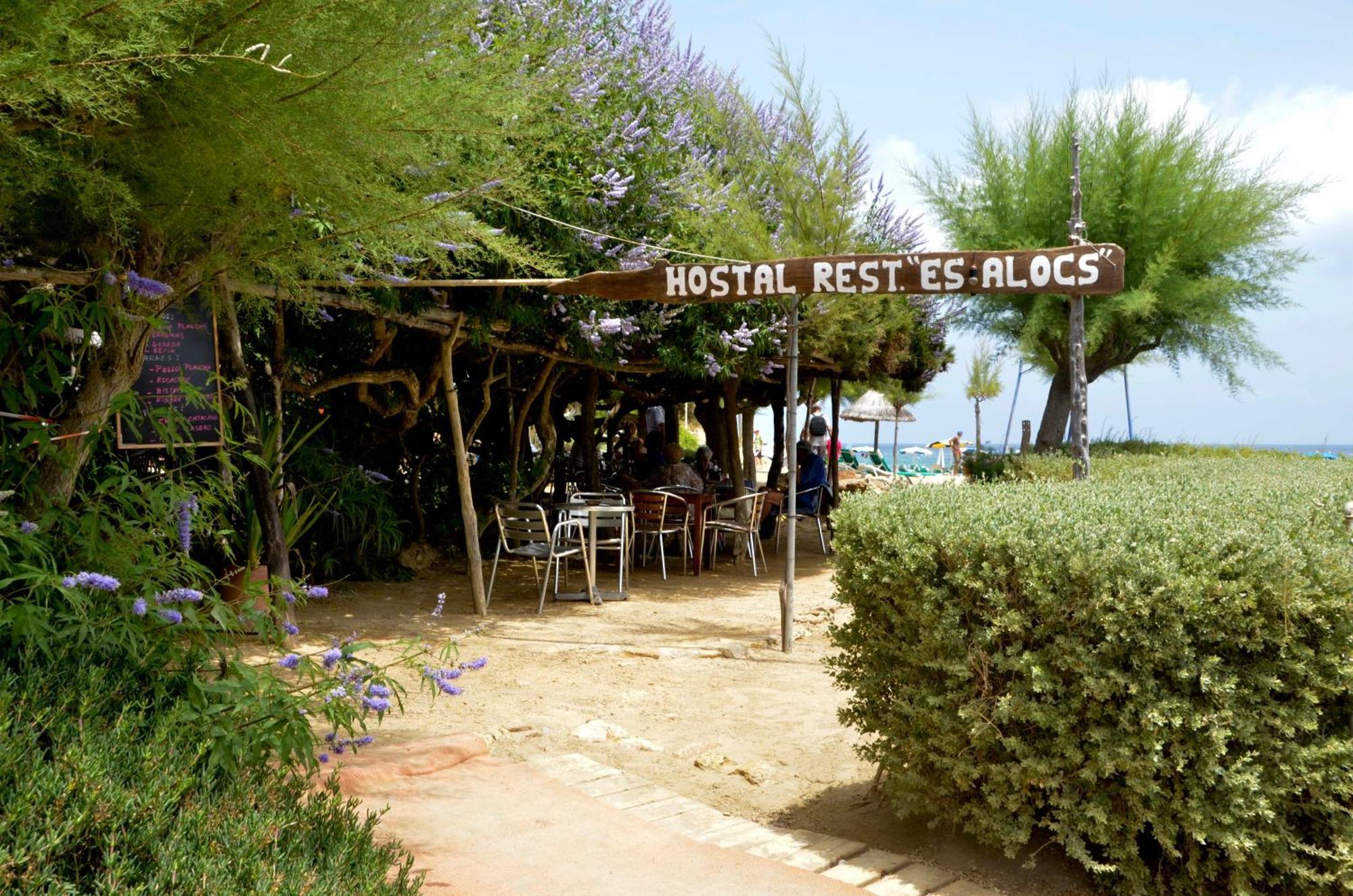 Hotel Hostal Alocs Playa DPlaya Des Figueral Exterior foto